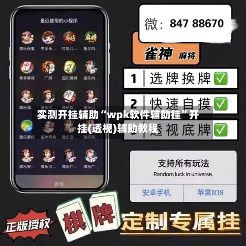 实测开挂辅助“wpk软件辅助挂”开挂(透视)辅助教程