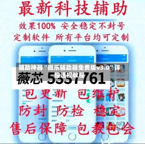 辅助神器“微乐辅助器免费版v3.0	”详细透视教程-第2张图片