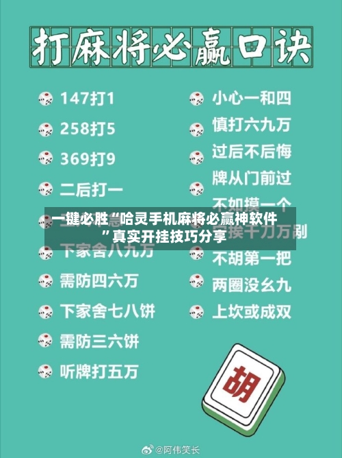 一键必胜“哈灵手机麻将必赢神软件”真实开挂技巧分享-第3张图片