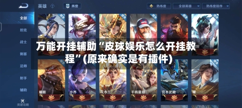 万能开挂辅助“皮球娱乐怎么开挂教程	”(原来确实是有插件)-第2张图片