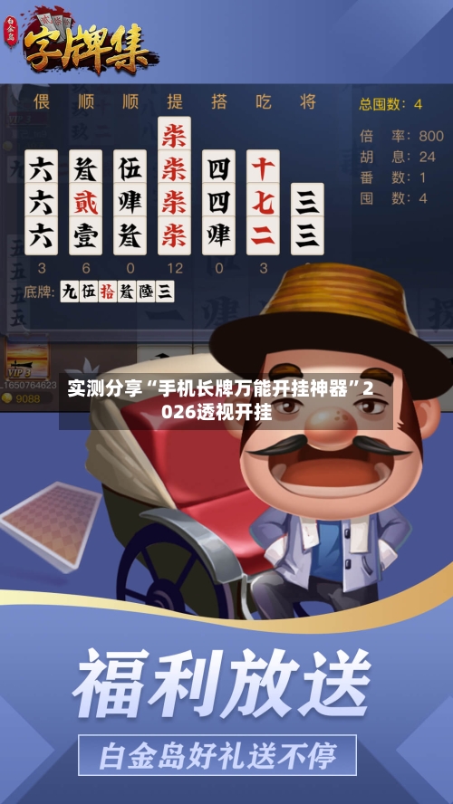 实测分享“手机长牌万能开挂神器”2026透视开挂