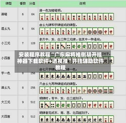 安装程序教程“广东麻将推倒胡开挂神器下载软件+透视挂”开挂辅助软件教程-第3张图片