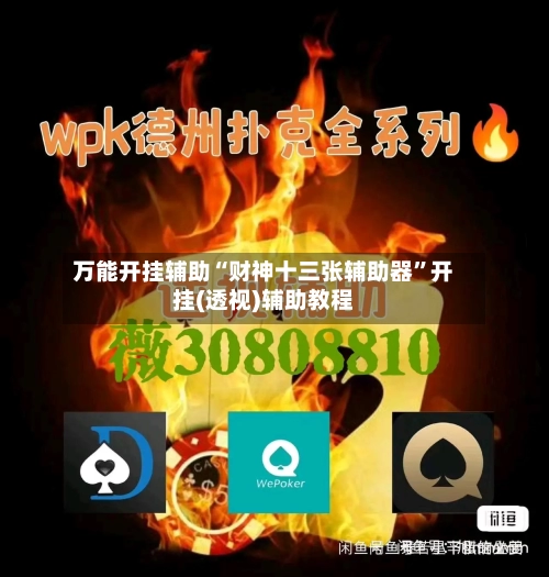 万能开挂辅助“财神十三张辅助器”开挂(透视)辅助教程-第2张图片