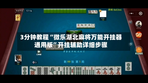 3分钟教程“微乐湖北麻将万能开挂器通用版”开挂辅助详细步骤-第2张图片