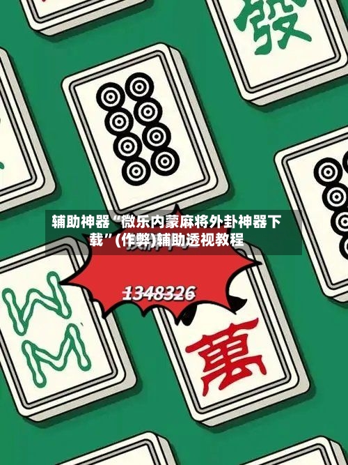 辅助神器“微乐内蒙麻将外卦神器下载”(作弊)辅助透视教程-第2张图片
