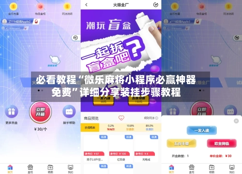 必看教程“微乐麻将小程序必赢神器免费	”详细分享装挂步骤教程-第2张图片