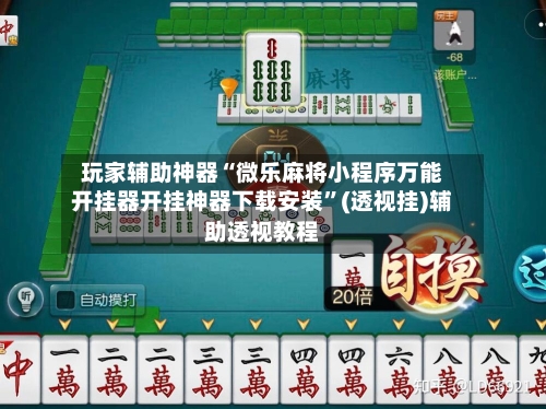 玩家辅助神器“微乐麻将小程序万能开挂器开挂神器下载安装	”(透视挂)辅助透视教程-第2张图片