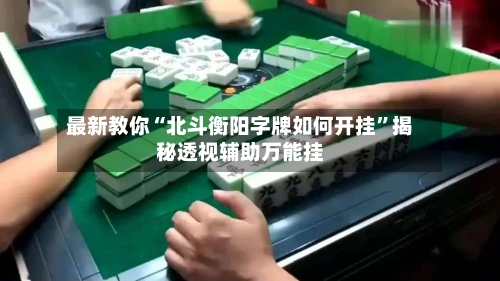 最新教你“北斗衡阳字牌如何开挂”揭秘透视辅助万能挂-第2张图片