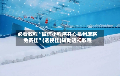 必看教程“微信小程序开心泉州麻将免费挂”(透视挂)辅助透视教程-第2张图片