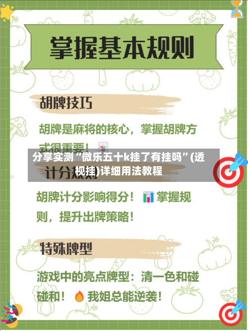 分享实测“微乐五十k挂了有挂吗”(透视挂)详细用法教程-第3张图片
