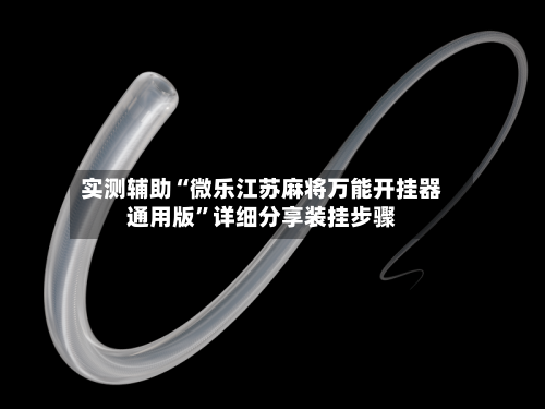 实测辅助“微乐江苏麻将万能开挂器通用版”详细分享装挂步骤-第3张图片