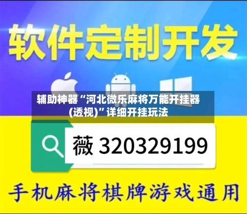 辅助神器“河北微乐麻将万能开挂器(透视)”详细开挂玩法