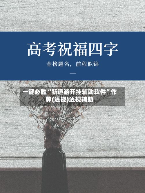 一键必胜“新道游开挂辅助软件”作弊(透视)透视辅助-第3张图片