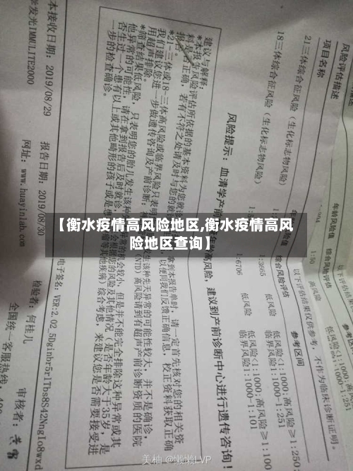 【衡水疫情高风险地区,衡水疫情高风险地区查询】