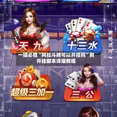一键必胜“阿拉斗牌可以开挂吗	”附开挂脚本详细教程-第2张图片