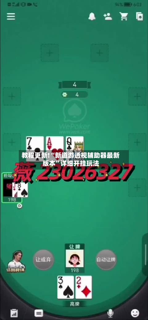 教程更新!“新道游透视辅助器最新版本”详细开挂玩法-第2张图片