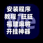 安装程序教程“旺旺福建麻将开挂神器”开挂辅助软件教程-第3张图片
