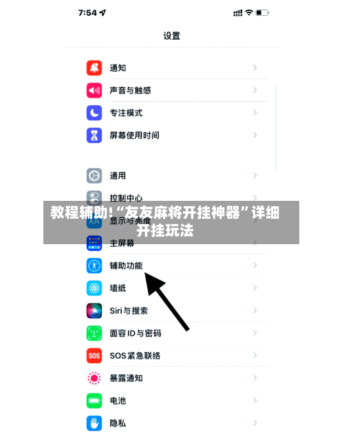 教程辅助!“友友麻将开挂神器”详细开挂玩法-第3张图片