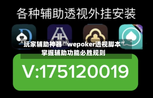 玩家辅助神器“wepoker透视脚本”掌握辅助功能必胜规则-第3张图片