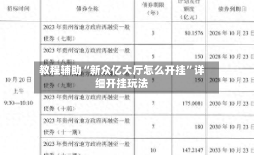 教程辅助“新众亿大厅怎么开挂	”详细开挂玩法-第3张图片
