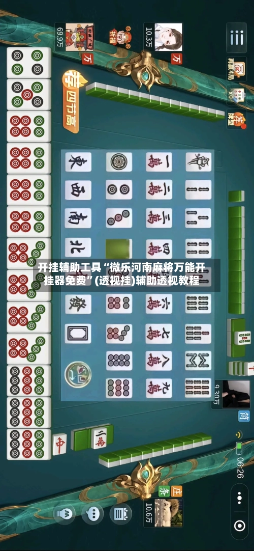 开挂辅助工具“微乐河南麻将万能开挂器免费”(透视挂)辅助透视教程