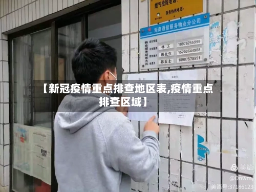 【新冠疫情重点排查地区表,疫情重点排查区域】-第3张图片