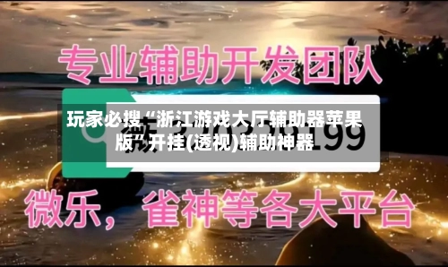 玩家必搜“浙江游戏大厅辅助器苹果版”开挂(透视)辅助神器-第3张图片