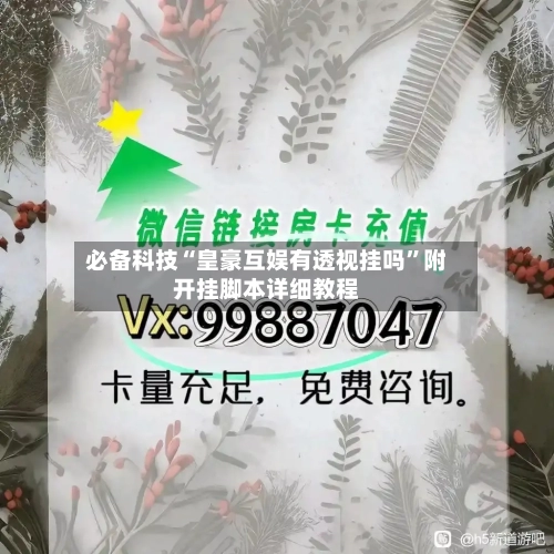 必备科技“皇豪互娱有透视挂吗”附开挂脚本详细教程