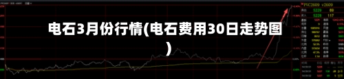 电石3月份行情(电石费用30日走势图)-第3张图片