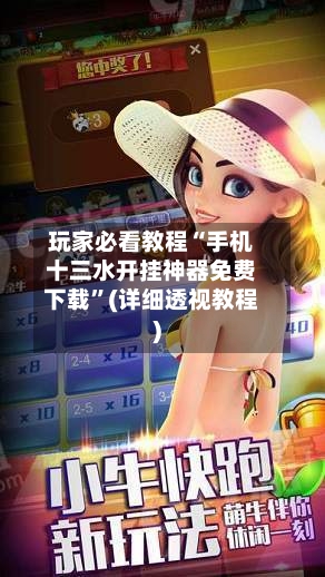 玩家必看教程“手机十三水开挂神器免费下载”(详细透视教程)-第3张图片