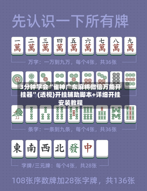 3分钟学会“雀神广东麻将微信万能开挂器”(透视)开挂辅助脚本+详细开挂安装教程-第2张图片