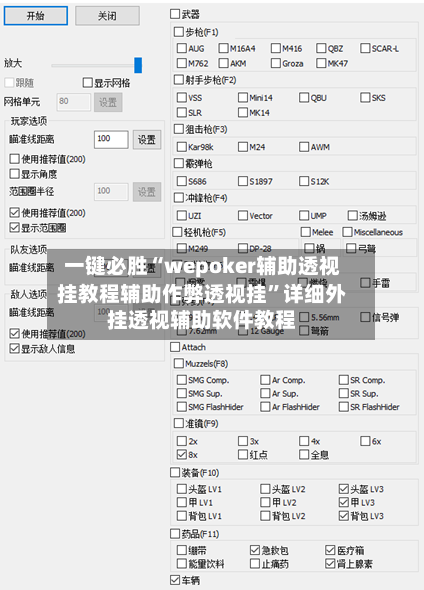 一键必胜“wepoker辅助透视挂教程辅助作弊透视挂”详细外挂透视辅助软件教程-第2张图片