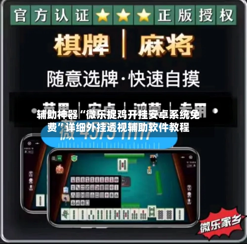 辅助神器“微乐捉鸡开挂安卓系统免费”详细外挂透视辅助软件教程-第2张图片