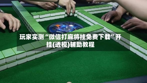 玩家实测“微信打麻将挂免费下载	”开挂(透视)辅助教程-第2张图片