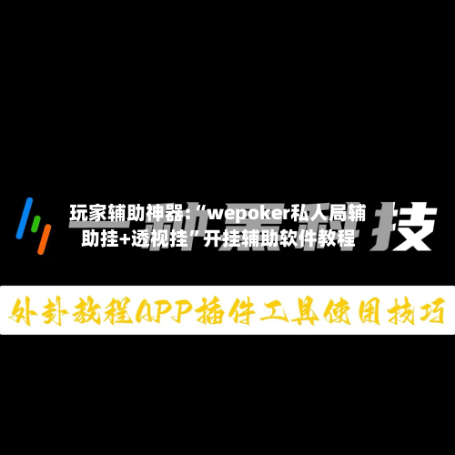 玩家辅助神器:“wepoker私人局辅助挂+透视挂”开挂辅助软件教程