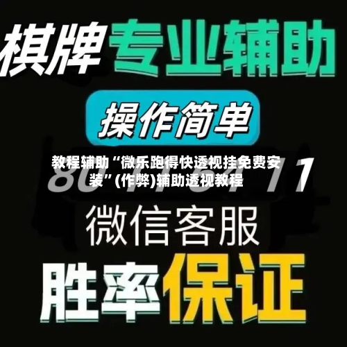 教程辅助“微乐跑得快透视挂免费安装”(作弊)辅助透视教程-第3张图片