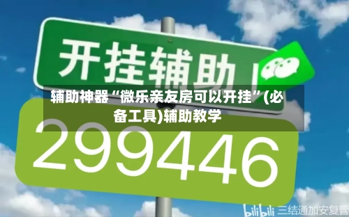 辅助神器“微乐亲友房可以开挂”(必备工具)辅助教学-第2张图片