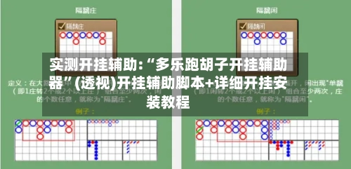 实测开挂辅助:“多乐跑胡子开挂辅助器”(透视)开挂辅助脚本+详细开挂安装教程-第3张图片