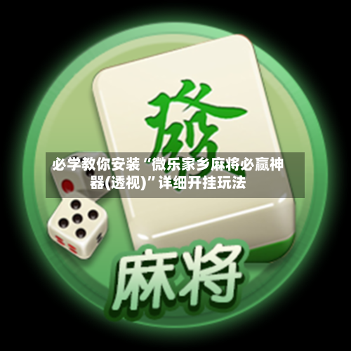 必学教你安装“微乐家乡麻将必赢神器(透视)”详细开挂玩法-第2张图片