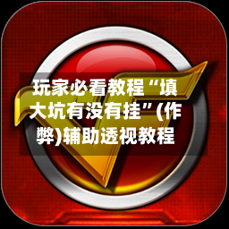 玩家必看教程“填大坑有没有挂	”(作弊)辅助透视教程-第2张图片