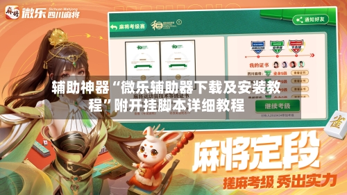 辅助神器“微乐辅助器下载及安装教程”附开挂脚本详细教程-第2张图片