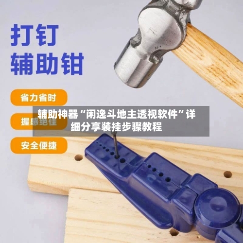 辅助神器“闲逸斗地主透视软件”详细分享装挂步骤教程-第3张图片