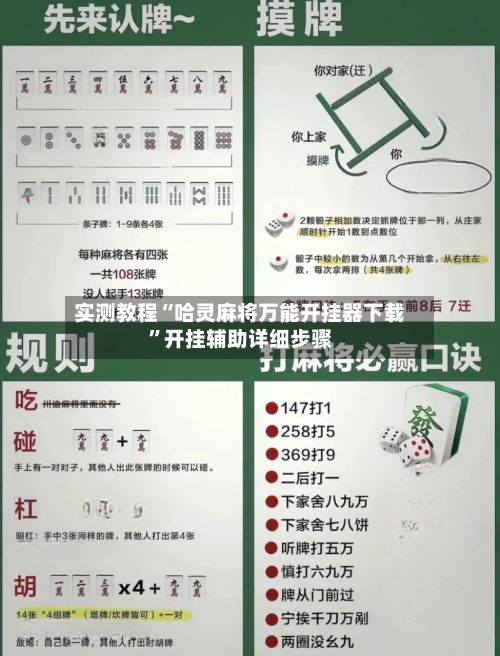 实测教程“哈灵麻将万能开挂器下载	”开挂辅助详细步骤-第2张图片