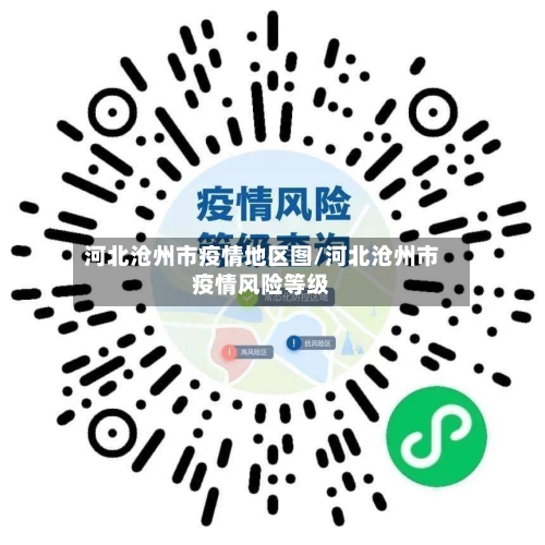 河北沧州市疫情地区图/河北沧州市疫情风险等级-第3张图片