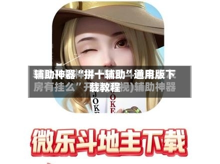 辅助神器“拼十辅助”通用版下载教程