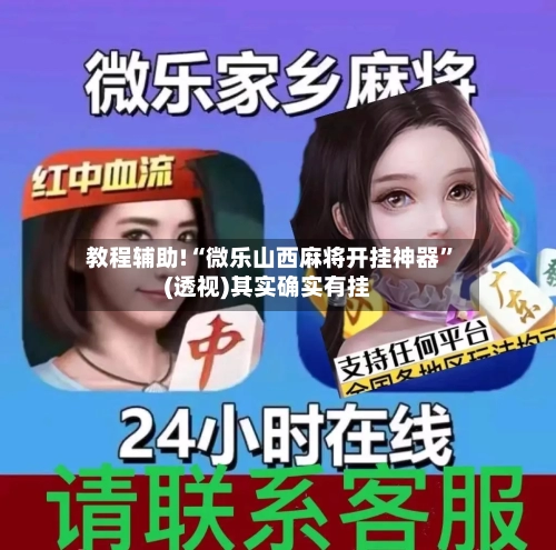 教程辅助!“微乐山西麻将开挂神器	”(透视)其实确实有挂-第2张图片
