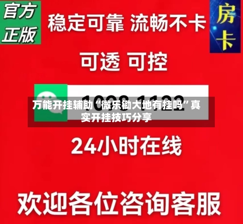 万能开挂辅助“微乐锄大地有挂吗”真实开挂技巧分享-第2张图片