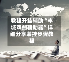 教程开挂辅助“丰城双剑辅助器”详细分享装挂步骤教程
