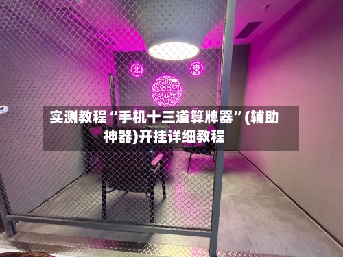 实测教程“手机十三道算牌器”(辅助神器)开挂详细教程-第2张图片