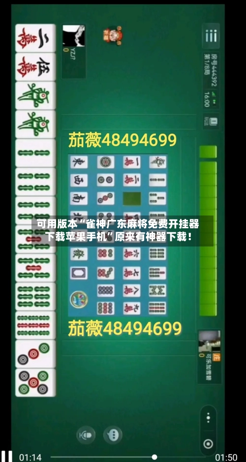 可用版本“雀神广东麻将免费开挂器下载苹果手机”原来有神器下载！-第2张图片